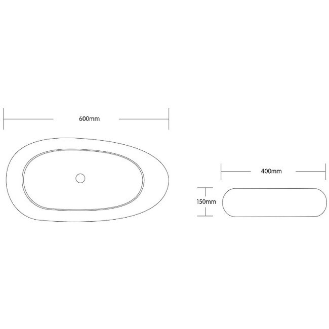 Раковина накладная Cerutti SPA CR7041B Раковина накладная Cerutti SPA CR7041B