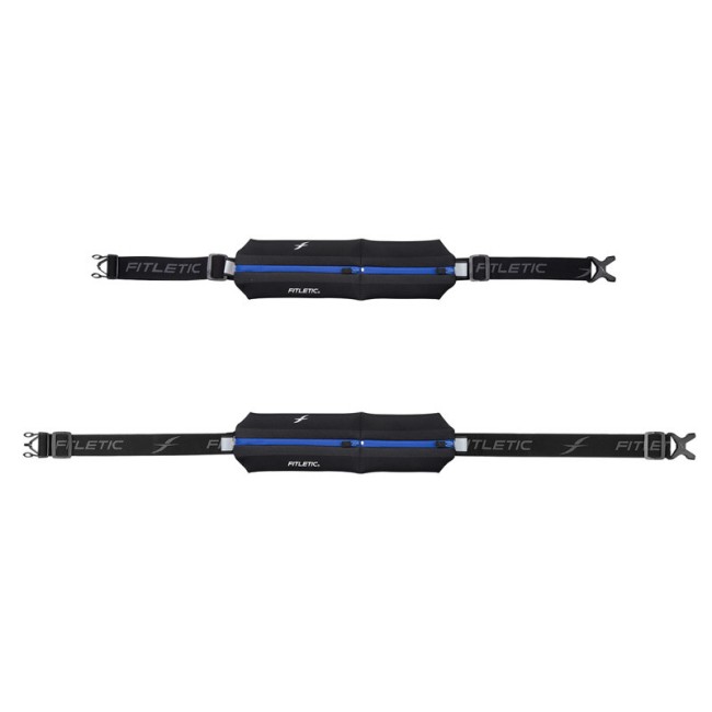 Беговая сумка на пояс Fitletic Bolt черный/синий Беговая сумка на пояс Fitletic Bolt черный/синий
