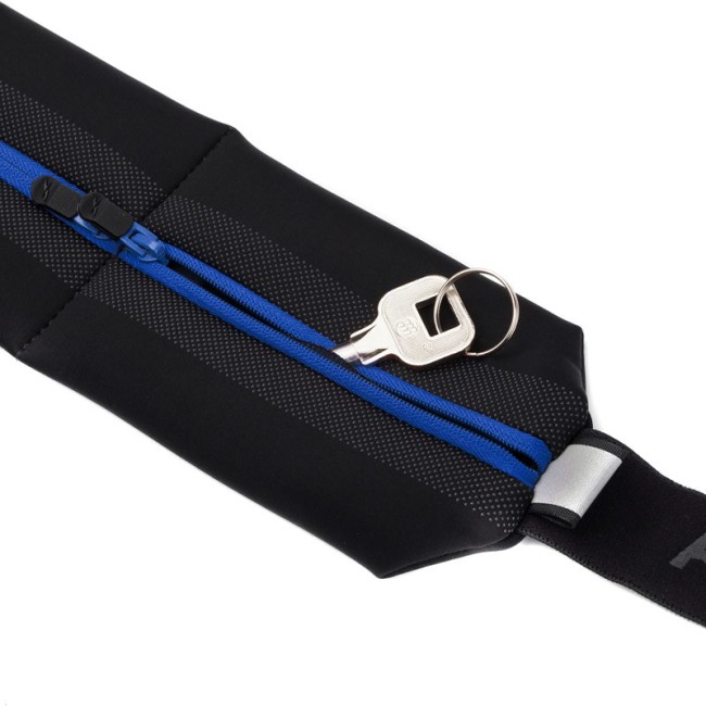 Беговая сумка на пояс Fitletic Bolt черный/синий Беговая сумка на пояс Fitletic Bolt черный/синий