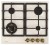 Встраиваемая газовая варочная панель Simfer H60V41O511