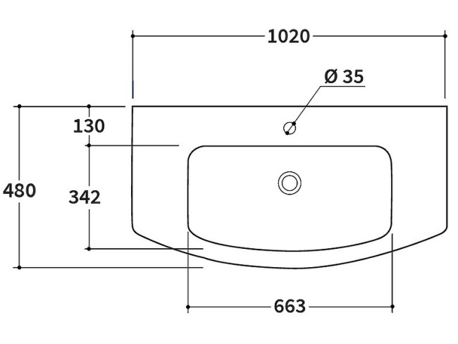 Раковина Berloni Bagno LAVMOOINCXR003101