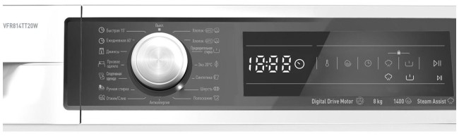 Стиральная машина VestFrost VFR814TT20W