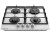 Встраиваемая газовая варочная панель Meferi MGH604WH GLASS Power