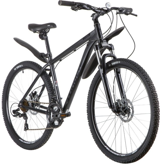 Велосипед Stinger 27AHD.ELEMPRO.18BK0 черный 137776 Велосипед Stinger 27AHD.ELEMPRO.18BK0 черный 137776