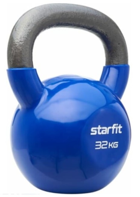 Гиря Starfit DB-401 32 кг темно-синий Гиря Starfit DB-401 32 кг темно-синий