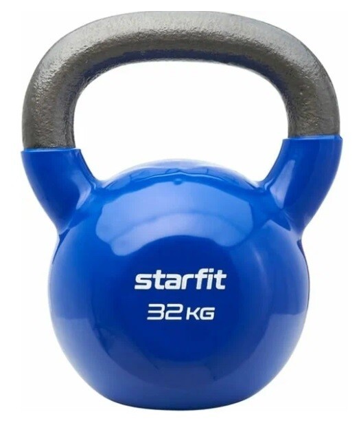 Гиря Starfit DB-401 32 кг темно-синий Гиря Starfit DB-401 32 кг темно-синий