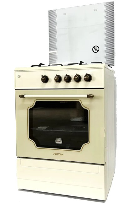 Газовая плита Vesta Bergamo VGG 10-G бежевый Газовая плита Vesta Bergamo VGG 10-G бежевый