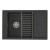 Кухонная мойка Aquaton Делия 78 (1A715132DE210) графит Кухонная мойка Aquaton Делия 78 (1A715132DE210) графит
