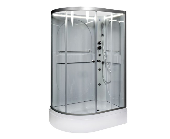 Душевая кабина Deto L520R N LED с гидромассажем