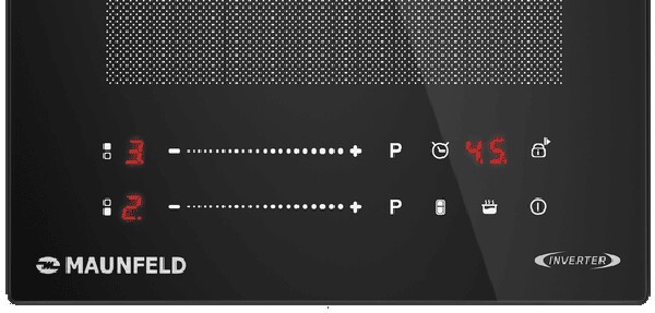 Встраиваемая индукционная варочная панель Maunfeld CVI292S2FBK Inverter