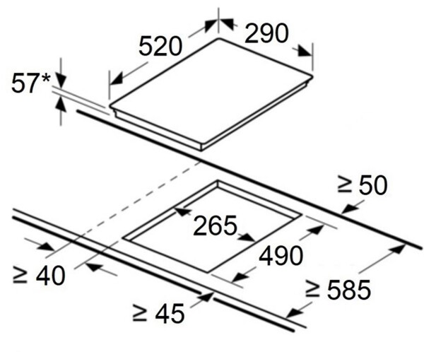 Встраиваемая индукционная варочная панель Maunfeld CVI292S2FBK Inverter