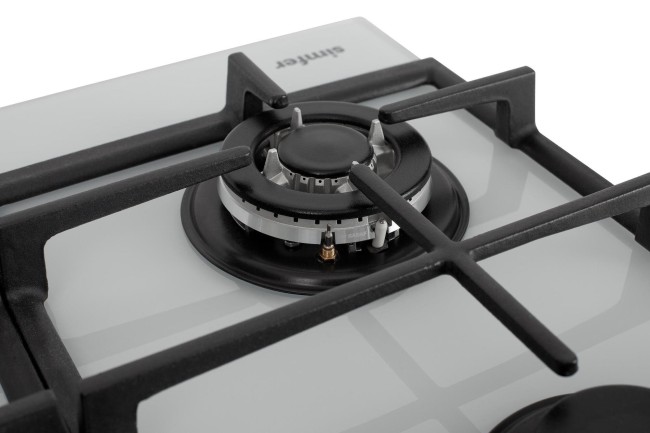 Встраиваемая газовая варочная панель Simfer H60L41W511 Встраиваемая газовая варочная панель Simfer H60L41W511