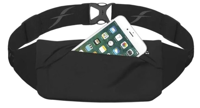 Беговая сумка на пояс Fitletic Zipless черный Беговая сумка на пояс Fitletic Zipless черный