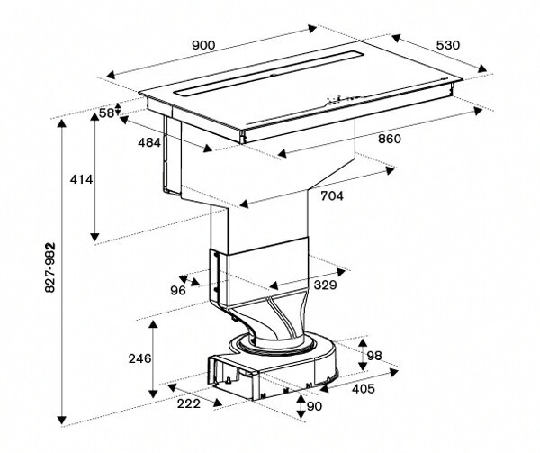 Встраиваемая индукционная варочная панель Bertazzoni P904IBHNE Встраиваемая индукционная варочная панель Bertazzoni P904IBHNE