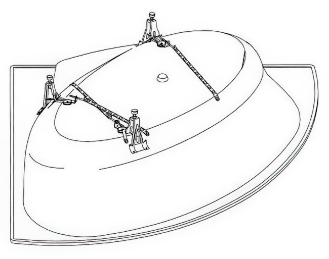 Ножки для ванны Kaldewei 5037 583170000000