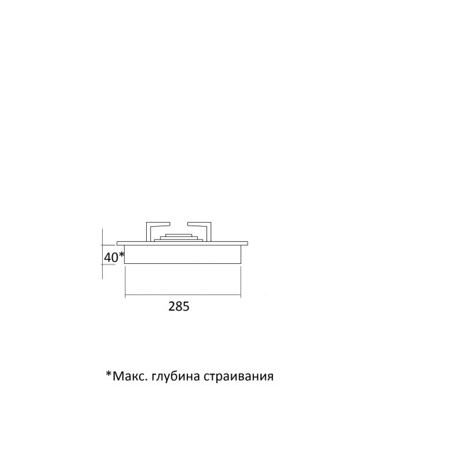 Встраиваемая газовая варочная панель Kuppersberg TG 39 B Встраиваемая газовая варочная панель Kuppersberg TG 39 B