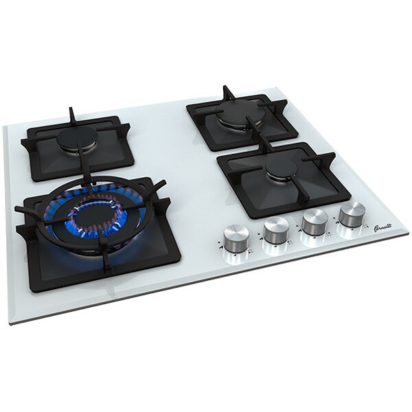 Встраиваемая газовая варочная панель Fornelli PGT 60 Calore WH Встраиваемая газовая варочная панель Fornelli PGT 60 Calore WH