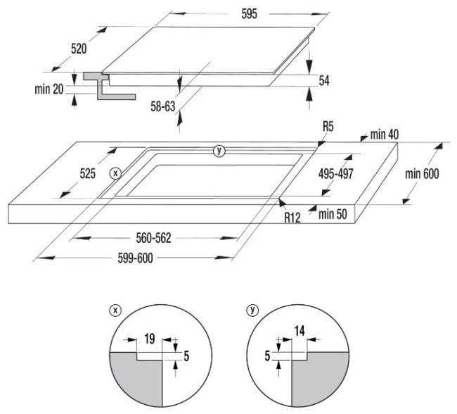 Встраиваемая индукционная варочная панель Gorenje IT 640 BSC Встраиваемая индукционная варочная панель Gorenje IT 640 BSC