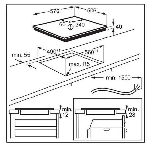 Встраиваемая электрическая варочная панель Zanussi CPZ64420KM Встраиваемая электрическая варочная панель Zanussi CPZ64420KM