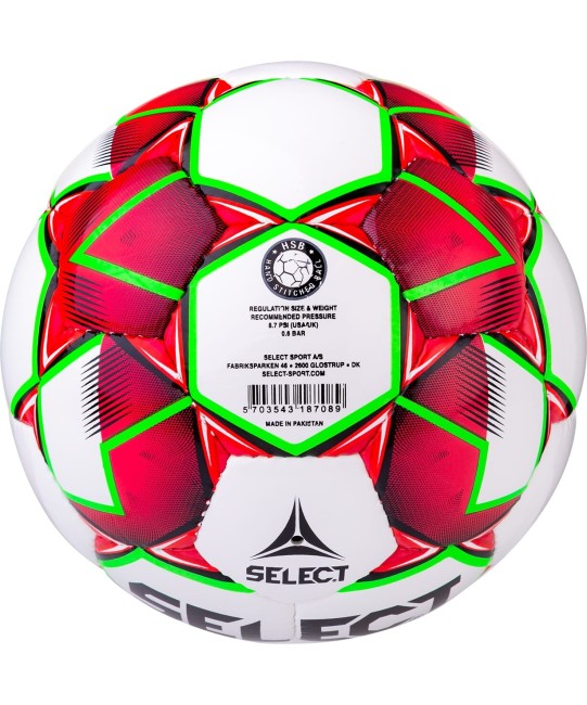 Мяч футзальный Select Futsal Samba белый/красный/салатовый/черный