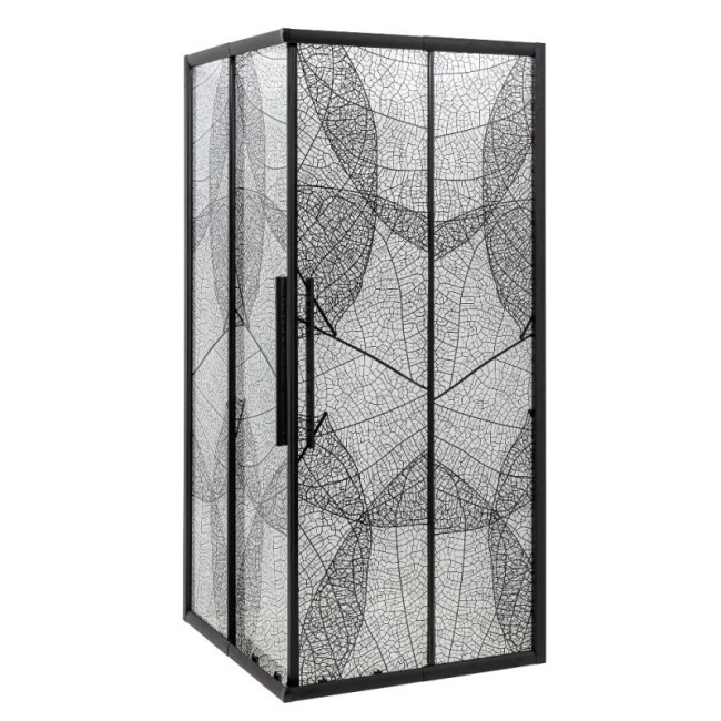 Душевой уголок Deto KB 80-90 Black Душевой уголок Deto KB 80-90 Black