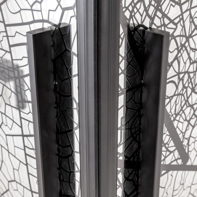 Душевой уголок Deto KB 80-90 Black Душевой уголок Deto KB 80-90 Black