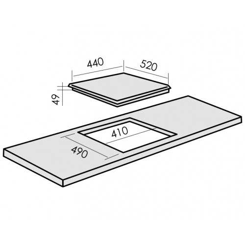 Встраиваемая газовая варочная панель MBS PG-452BL