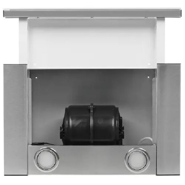 Вытяжка Elikor ИНТЕГРА GLASS 45Н-400-В2Д нержавейка/стекло белое Вытяжка Elikor ИНТЕГРА GLASS 45Н-400-В2Д нержавейка/стекло белое