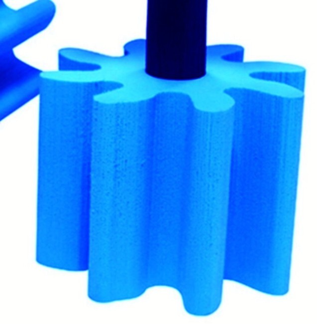 Гантели для аквааэробики WAWE среднее сопротивление синий Гантели для аквааэробики WAWE среднее сопротивление синий