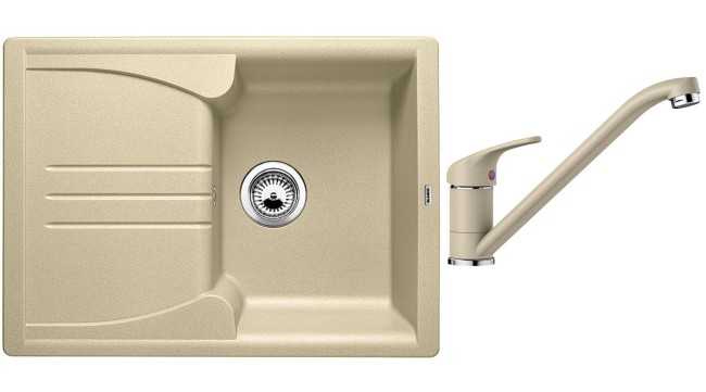 Комплект Blanco Enos 40 S шампань + Daras шампань