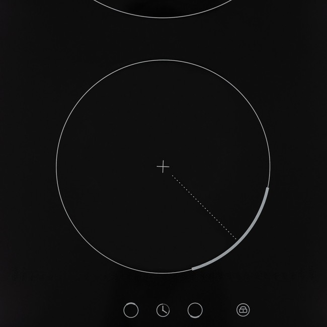 Встраиваемая индукционная варочная панель Kronasteel PIASTRA 30 BL