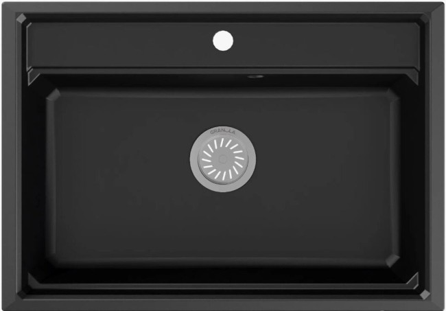 Кухонная мойка Granula KS-7301 Шварц, черный металлик