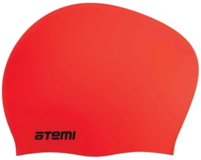 Шапочка для плавания Atemi LC-03 силикон, д/длин.волос, красный Шапочка для плавания Atemi LC-03 силикон, д/длин.волос, красный