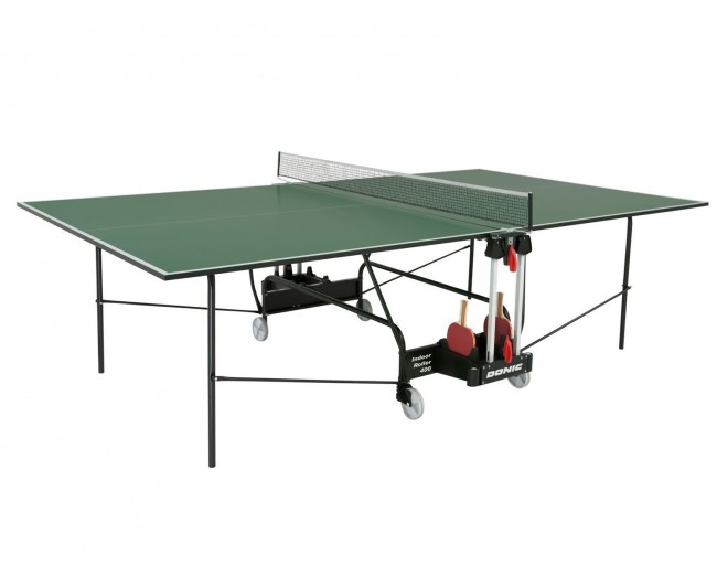 Стол теннисный Donic Indoor Roller 400 зеленый Стол теннисный Donic Indoor Roller 400 зеленый
