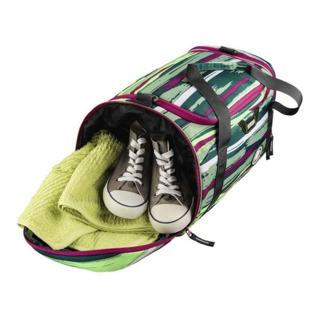 Сумка спортивная Coocazoo SporterPorter Bartik зеленый/розовый