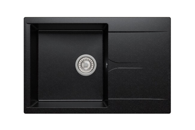 Кухонная мойка Polygran Gals-760 №16 черный Кухонная мойка Polygran Gals-760 №16 черный