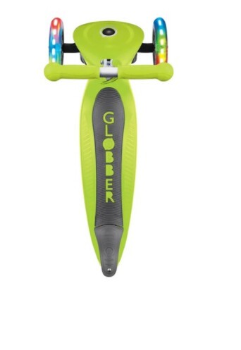 Самокат Globber PRIMO FOLDABLE LIGHTS зеленый Самокат Globber PRIMO FOLDABLE LIGHTS зеленый