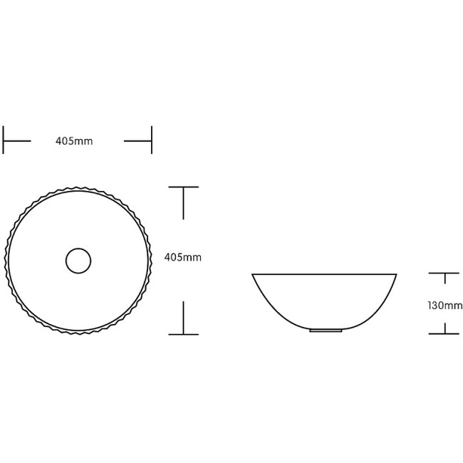 Раковина накладная Cerutti SPA CR0007