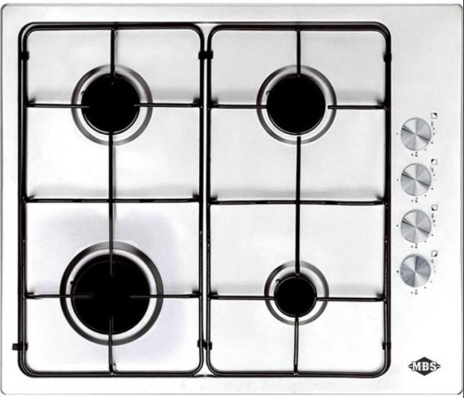 Встраиваемая газовая варочная панель MBS PG-613 WH Встраиваемая газовая варочная панель MBS PG-613 WH