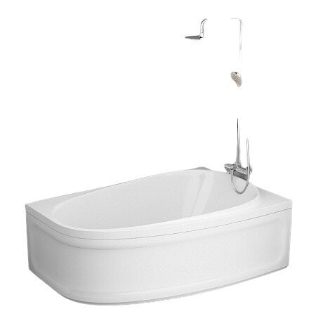 Акриловая ванна AM.PM Like W80A-170R110W-A