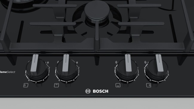 Встраиваемая газовая варочная панель Bosch PCI6A6B90R Встраиваемая газовая варочная панель Bosch PCI6A6B90R