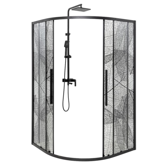 Душевой уголок Deto HB 90 Black