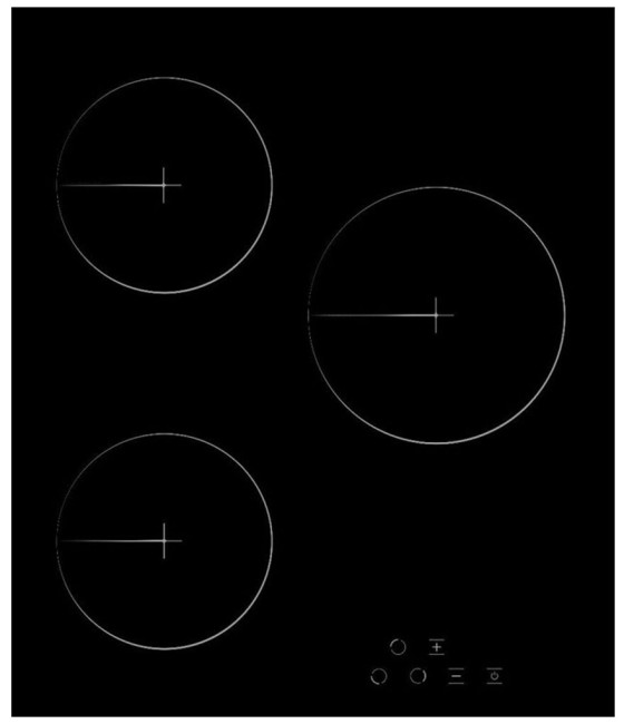 Встраиваемая электрическая варочная панель Simfer H45D13B020