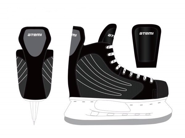 Хоккейные коньки Atemi AHSK-21.01 race 40