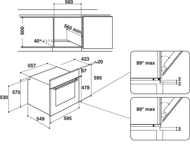 Встраиваемый электрический духовой шкаф Hotpoint-Ariston FA3 544 C IX Встраиваемый электрический духовой шкаф Hotpoint-Ariston FA3 544 C IX