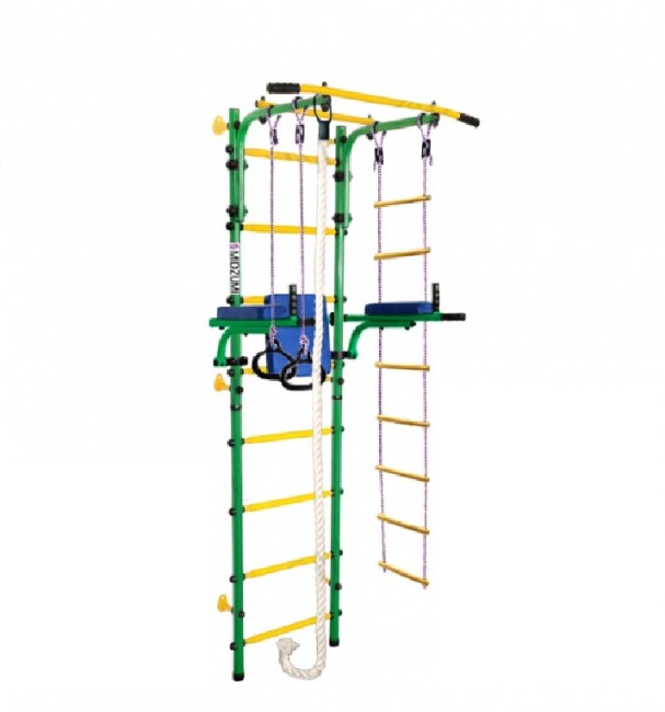 Шведская стенка Midzumi Isami Kabe зеленый/желтый Шведская стенка Midzumi Isami Kabe зеленый/желтый