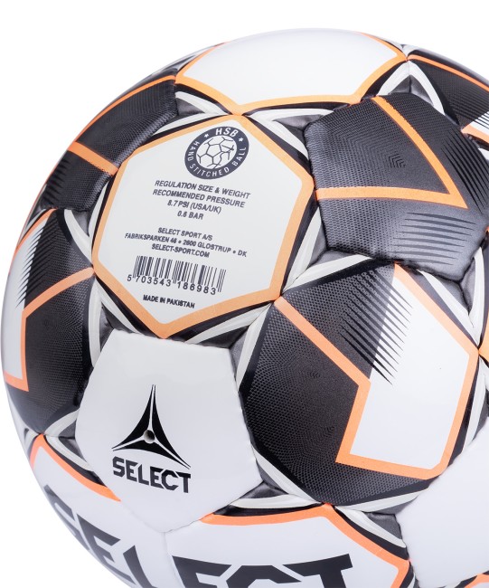 Мяч футзальный Select Futsal Master IMS 852508 №4 (1/15) белый/оранжевый/черный Мяч футзальный Select Futsal Master IMS 852508 №4 (1/15) белый/оранжевый/черный