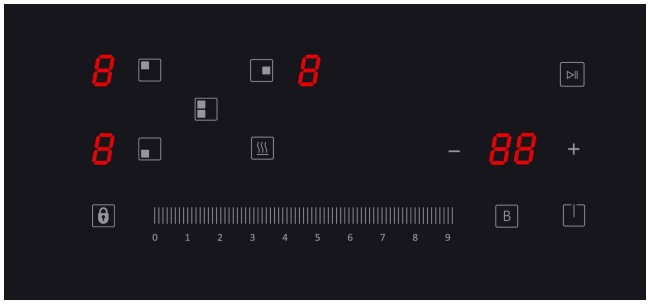 Встраиваемая индукционная варочная панель Zugel ZIH454B Встраиваемая индукционная варочная панель Zugel ZIH454B