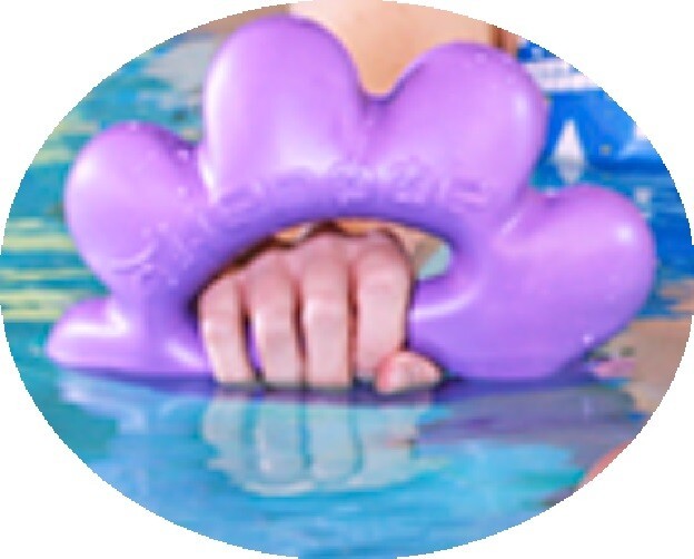 Отягощение для рук Aqquatix Happy Flower фиолетовый Отягощение для рук Aqquatix Happy Flower фиолетовый