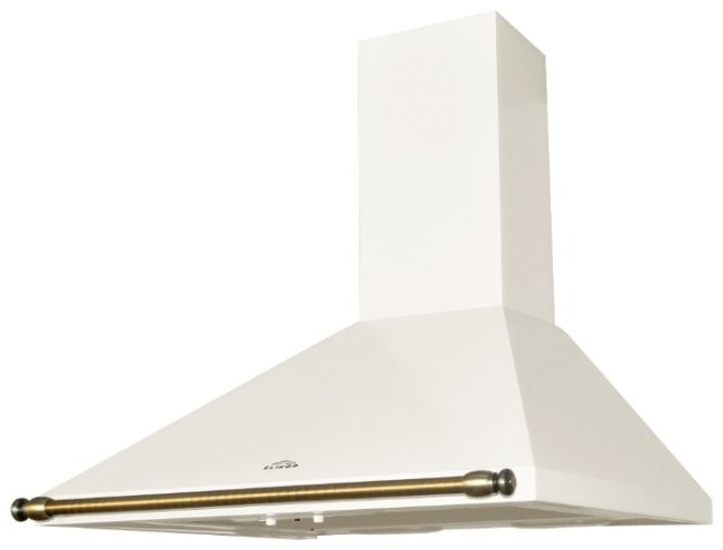 Каминная вытяжка Elikor Вента 60П-430-П3Л молоко/рейлинг/бронза